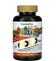 Animal Parade Gold (Добавка для детей с мультивитаминами и минералами) 120 таблеток (NaturesPlus)