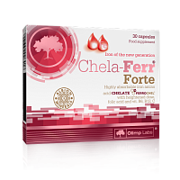 Chela-Ferr Forte (хелатное Железо) 30 капсул (Olimp) Срок 15.09.22