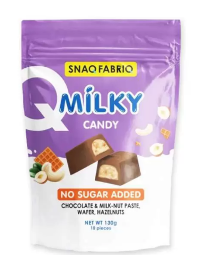 Шоколадные конфеты без сахара Milky Candy 130 г (SNAQ FABRIQ)